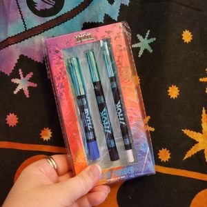 God of Thunder 3 Piece Eye Set - Blue/White/Thunder Stamp